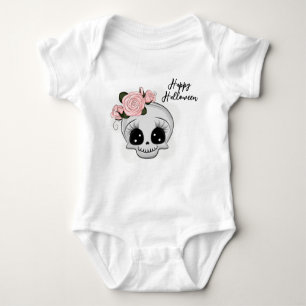 Niedlich Baby Skull Baby Bodysuit Baby Strampler