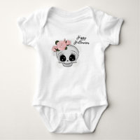 Niedlich Baby Skull Baby Bodysuit