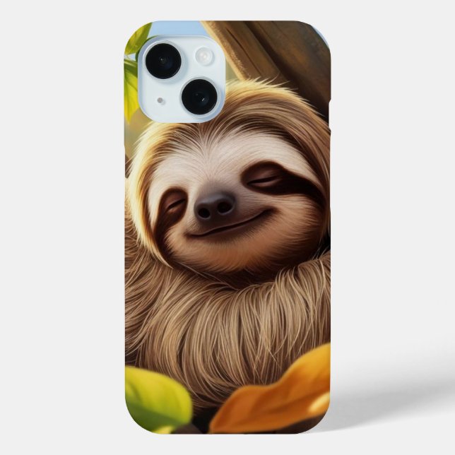 Niedlich Baby Sloth "Erholung Tief, träumen süß" s Case-Mate iPhone Hülle (Rückseite)