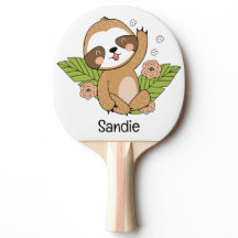 Niedlich Baby Sloth Individuelle Name