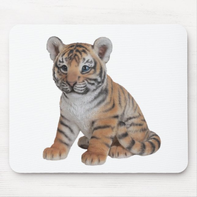 Niedlich Baby Tiger Cub Mousepad (Vorne)