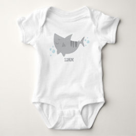 Niedlich Baby Tiger Shark Onsie T - Shirt