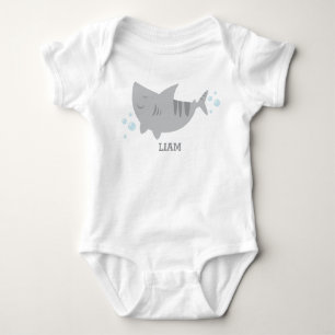 Niedlich Baby Tiger Shark Onsie T - Shirt