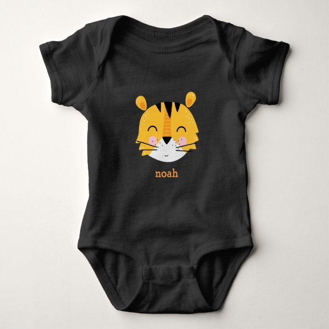 Niedlich Baby Tiger Strampler (Vorderseite)