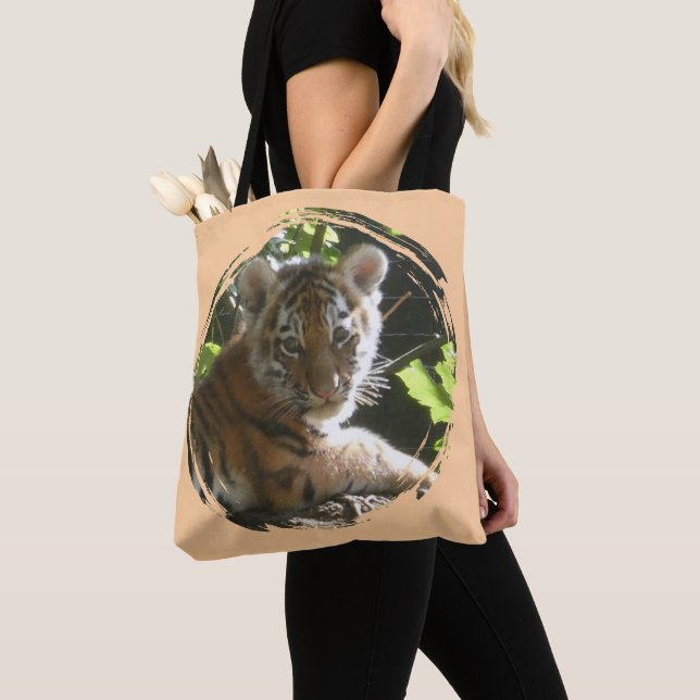 Niedlich Baby Tiger Toe Bag (Von Nahem)