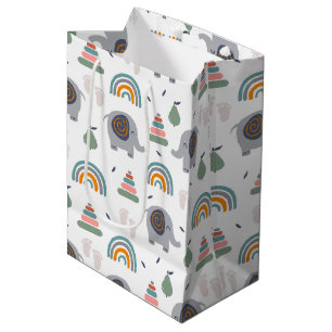 Niedlich Baby Toy Pattern Mittlere Geschenktüte