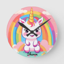 Niedlich Baby Unicorn Rainbow