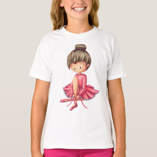 Niedlich Ballerina Pink Tutu T-Shirt