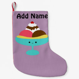 Niedlich Banana Split Kleiner Weihnachtsstrumpf