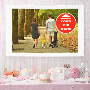 Niedlich! Banner - Personalisiert - 4'x6'