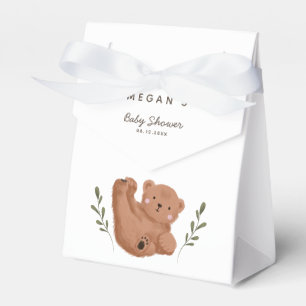 Niedlich Bärenjunge Babydusche Geschenkschachtel