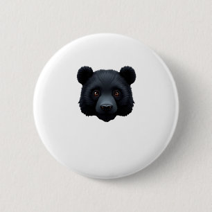 Niedlich Bärenrauschen 3d - Tier World Sticker Button