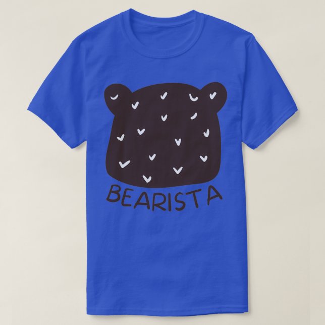 Niedlich Barista Bearista 1 T-Shirt (Design vorne)