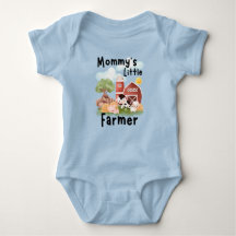 Niedlich Barnyard Animals Baby Bodysuit