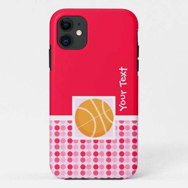 Niedlich Basketball Case-Mate iPhone Hülle (Rückseite)
