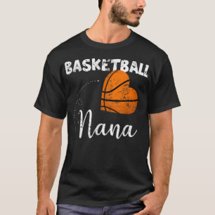 Niedlich Basketball Herz Basketball Nana T - Shirt