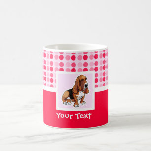 Niedlich Basset Hound Kaffeetasse