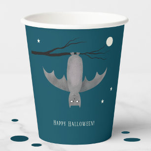 Niedlich Bat Halloween Pappbecher