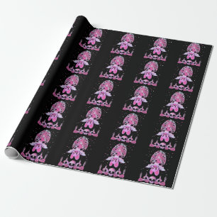 Niedlich Bat Skull Pastel Goth Skeleton Kawaii Geschenkpapier