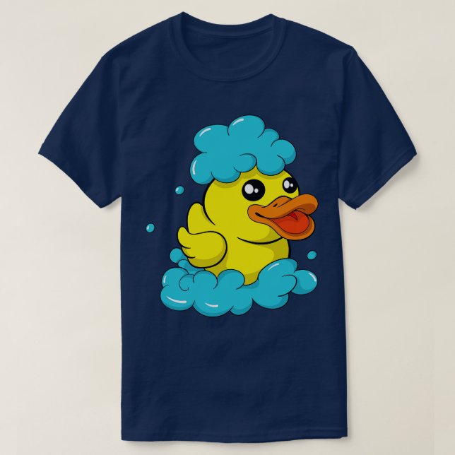 Niedlich Bath Duck Funny Soap Maker T-Shirt (Design vorne)