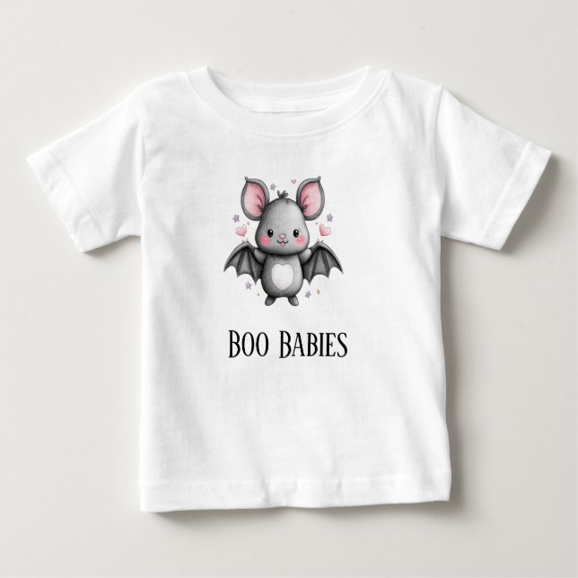 Niedlich Batty Boo Babies Baby T-shirt (Vorderseite)