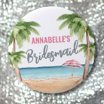 Niedlich Beach Junggeselinnen-Abschied Bridesmaid<br><div class="desc">Niedlich Beach Junggeselinnen-Abschied Weekend Bridesmaid-Taste. Ein cooles Strandthema mit rosa und aquamarinen Farbtönen, das den Blick für eine Entspannung der Braut und ihrer Bestien am Strand ebnen lässt. Von Ausflügen nach Florida, Kalifornien oder sogar etwas Internationales wie Mexiko, Hawaii oder die Bahamas, dieses Wochenende der Mädchen wird Rock! Niedlicher, rosa...</div>