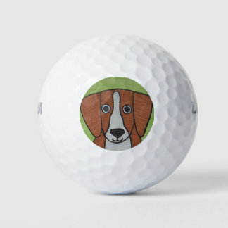 Niedlich Beagle Golf Ball