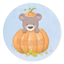 Niedlich Bear Little Pumpkin Baby Dusche