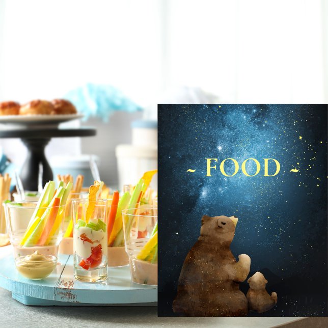 Niedlich Bear Twinkle Little Star Food Poster (Von Creator hochgeladen)