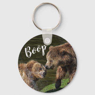 Niedlich Bears Funny Boop Fotograf Schlüsselanhänger