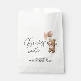 Niedlich Beary Sweet Baby Dusche Party Vielen Dank Geschenktütchen