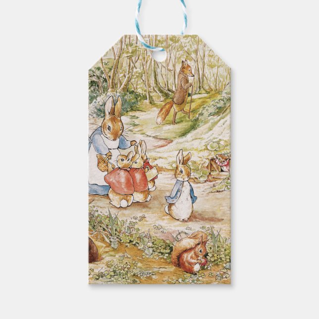 Niedlich Beatrix Potter Peter und Friends Geschenkanhänger (Vorderseite)