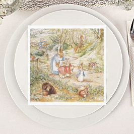 Niedlich Beatrix Potter Peter und Friends Serviette