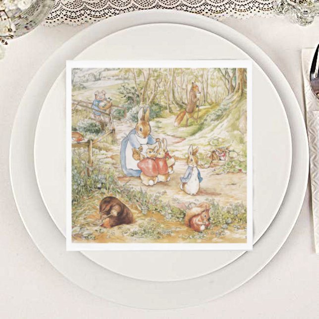 Niedlich Beatrix Potter Peter und Friends Serviette (Von Creator hochgeladen)
