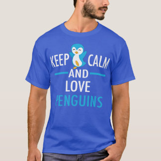 Niedlich Behalten Liebe Pinguine T-Shirt