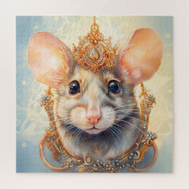 Niedlich Bejewele Mouse Jigsaw Puzzle