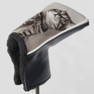 Niedlich Bengalisches Kitten Foto Golf Headcover