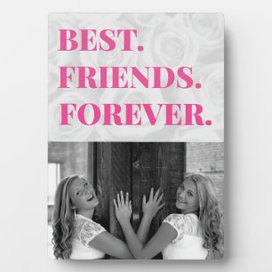 Niedlich Best Friend BESTE FREUNDIN Bestie Foto Fotoplatte
