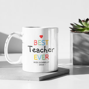 Niedlich Bester Lehrer je Kaffeetasse