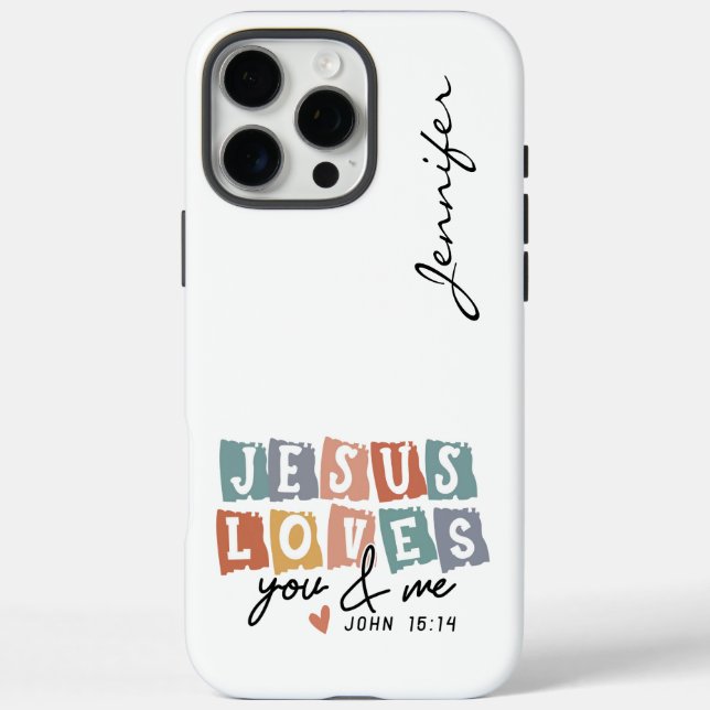 Niedlich Bibelverse John 15:14 iPhone Case-Mate iPhone Hülle (Rückseite)