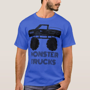 Niedlich Big Car Fans Coole LKWs Monster LKW Lov T-Shirt