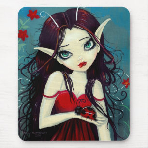 Niedlich Big Eye Ladybug Fairy Mousepad