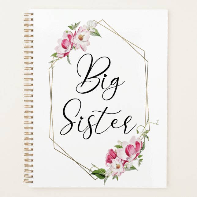 Niedlich Big Sister Planer (Vorderseite)