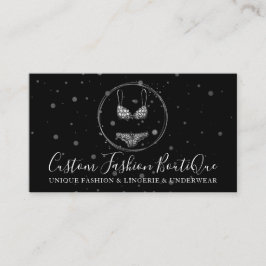 Niedlich Bikini Swimwear Lingerie Unterwäsche Brun Visitenkarte