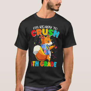 Niedlich bin ich bereit, den 6. Klasse-Fuchs-Stude T-Shirt