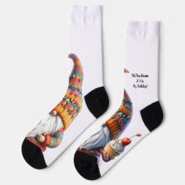 Niedlich bin ich ein alter Geburtstag und ein lust Socken