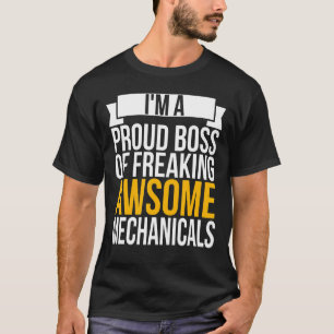 Niedlich bin ich ein stolzer Boss Phantastischer M T-Shirt