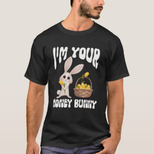 Niedlich bin ich Ihr Honey Bunny Oster 2023 Blume T-Shirt