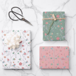 Niedlich Birdie Geschenkpapier Set