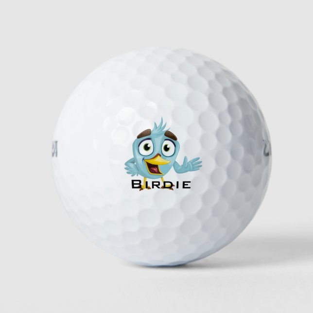 Niedlich Birdie Golfball (Vorderseite)